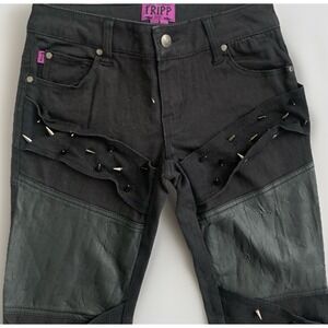 Vintage Y2K Tripp‎ NYC Pants Spikes